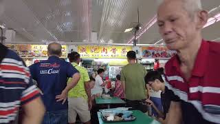 Singapore HAWKER CENTRE STREET Food Tour  Local Market [upl. by Cook]