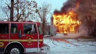 East St Louis Firefighters Struggle [upl. by Nosidam]