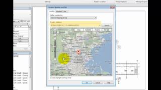 Revit MEP 2012 Tutorial  Specifying the Weather Location and Site [upl. by O'Donnell]