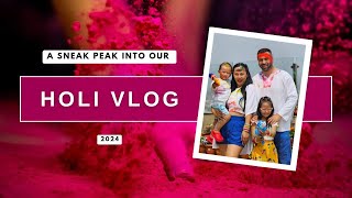 Holi Vlog 2024 [upl. by Sedlik]