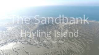 Hayling Island Sandbank at low tide [upl. by Torrlow]