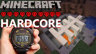 Fastest Fossil Find in Hardcore Minecraft 1 [upl. by Oirifrop]