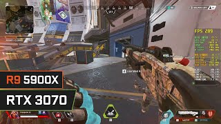 Apex Legends  RTX 3070  Ryzen 9 5900X  1080p Low Settings [upl. by Liddie]