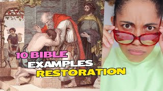 Examples of Restoration in the Bible [upl. by Naegem284]