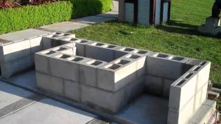 Building my outdoor fireplace By C L [upl. by Bora]