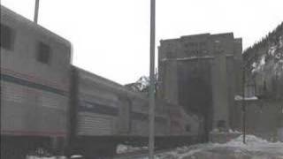 Amtrak  Moffat Tunnel Westbound 3Jan08 [upl. by Assenej]