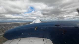 REX SAAB 340B Flight Mildura to Melbourne Airport [upl. by Jeritah]