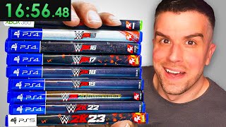 Winning a Match in EVERY WWE 2K Game [upl. by Nwahsuq92]