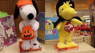 Animatronic Snoopy Halloween amp Woodstock Figures  Peanuts Theme Song Snoopy Song Snoopy cartoons [upl. by Meghan8]