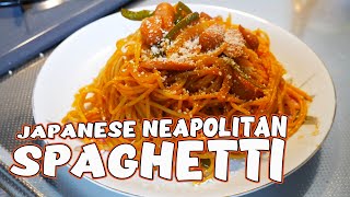 Japanese Napolitan Spaghetti  The Easiest Japanese Pasta Dish [upl. by Harragan]