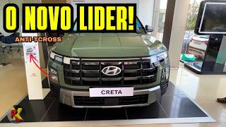 ANTITCROSS NOVO HYUNDAI CRETA RENOVADO 2025 NO BRASIL [upl. by Hgielime]