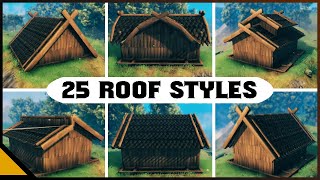 Valheim 25 Roof Designs To Try In Your Next Build [upl. by Venezia68]