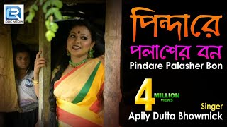 Pindare Polasher Bon  পিন্দারে পলাশের বন  Bengali Jhumur Dance Song  Apily Dutta Bhowmick [upl. by Ekez941]