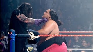 WWE classic Undertaker vs Yokozuna [upl. by Kearney]