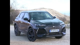 Essai DS3 Crossback 12 PureTech 155 EAT8 La Premiere 2019 [upl. by Akieluz]