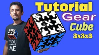 Gear Cube 3x3x3 TUTORIAL do cubo de engrenagens [upl. by Yacov]