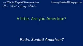 Conversatii în Englezā lectia 1 De unde esti [upl. by Parnas]