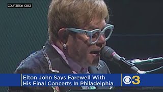 Elton John Performs Last Concert In Philadelphia [upl. by Burger]