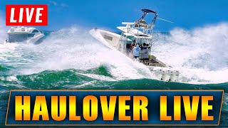 HAULOVER INLET LIVESTREAM WITH WAVY BOATS   HAULOVER BOATS [upl. by Akinad]