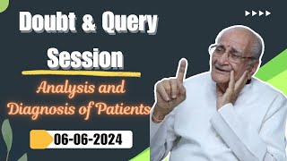 Doubt amp Query Session  Analysis and Diagnosis of Patient [upl. by Clercq]