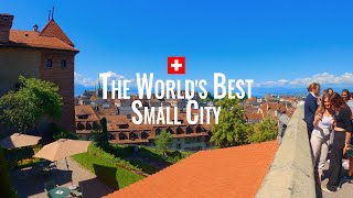 LAUSANNE Switzerland 4K  The Olympic Capital [upl. by Pinzler]