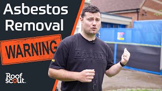 Asbestos Removal  WARNING Watch This Before Renewing Your Flat Roof [upl. by Nerrak]