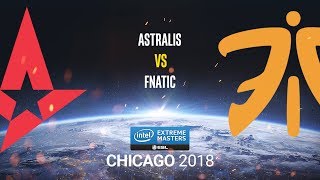 Astralis vs fnatic  IEM Chicago 2018  map2  demirage ceh9 amp CrystalMay [upl. by Ludovico]