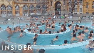 Why Budapest Is The Thermal Bath Capital Of The World [upl. by Haimirej]