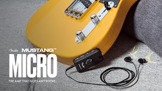 Introducing The Mustang Micro  Fender Amplifiers  Fender [upl. by Toma]