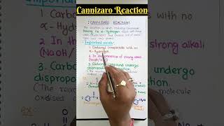 ❌ Cannizaro Reaction 🔥🔥🔥 shorts neet iit jeemains board [upl. by Eselrahc729]