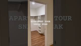 APARTMENT TOUR SNEAK PEAK moving vlog coming soon movingvlog apartmenttour condotour [upl. by Rahas]