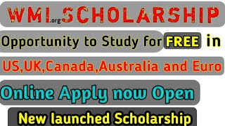 Wells mountain initiative scholarship  WMI Scholarship for pakistani Indians studenta UrduHindi [upl. by Suiluj]