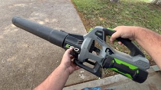 eGO BLOWER LB5302 3 Speed Turbo 56 Volt 530 CFM Cordless Leaf Blower [upl. by Ailen]