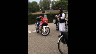 4 Tweewielersnoord  Honda Africa Twin 750 VS BMW GS1200 Review [upl. by Ahsirek228]