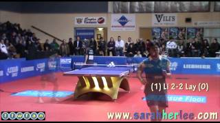 Liebherr ITTFOceania Cup 2011 Womens Final Karen Li vs Jian Fang Lay Part 1 of 2mpg [upl. by Ahsenrat]