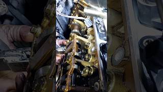 Ford V8 46L Engine Valve seals Replacement automobile ford mechanic faroghwarsi short shorts [upl. by Gelb]