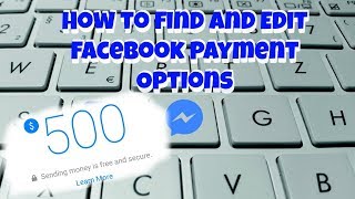 How to Find Facebook Payments amp Settings [upl. by Fanchette441]