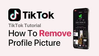 Remove Profile Picture On TikTok 2024 Update [upl. by Katzen]