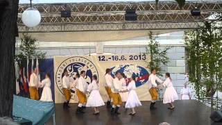 Czech folklore dances and songs  Jiskra Pilsen [upl. by Torr868]