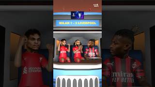 Mood after Milan vs Liverpool match 🤣⚽️ [upl. by Anaejer]