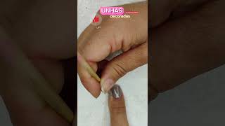 Unhas decoradas simples aprenda hoje a fazer com o canal Dica de beleza xx [upl. by Nosreme]