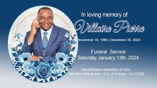 In loving memory of Villaire Pierre  November 16 1966 December 30 2023 [upl. by Hannan]