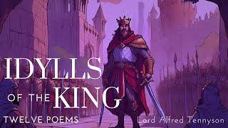 Idylls of the King  Dark Screen Audiobooks for Sleep [upl. by Skutchan211]