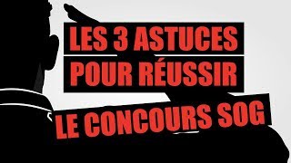 Les 3 astuces pour réussir les épreuves physiques du concours SOG [upl. by Lachance]