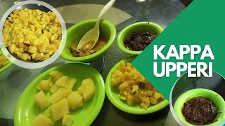 Kappa Upperi കപ്പ ഉപ്പേരി Kerala Special Tapioca Recipe 😋 Video Vlog cooking video [upl. by Doersten]