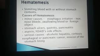 Emergency management  Hematemesis for BAMS Students [upl. by Ramej]