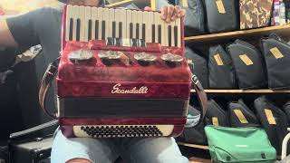 3600 Acordeon SCANDALLI 80 Baixos [upl. by Geiger]