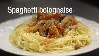 Recette de spaghetti bolognaise [upl. by Manon]