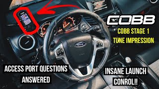 Fiesta ST Part 3 Cobb Access Port Explained and Launch Control [upl. by Mulry]