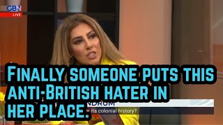 AntiBritish hater destroyed in colonialism debate [upl. by Shiller]